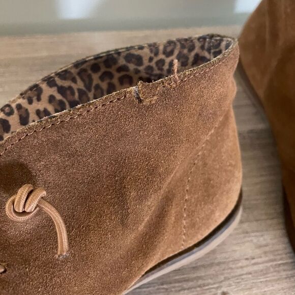 Lucky Brand Brown Ankle Booties - Picture 3 of 5